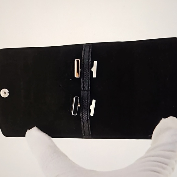 Louis Vuitton Damier Infini Cufflinks with Matching Leather Case - Picture 11 of 11